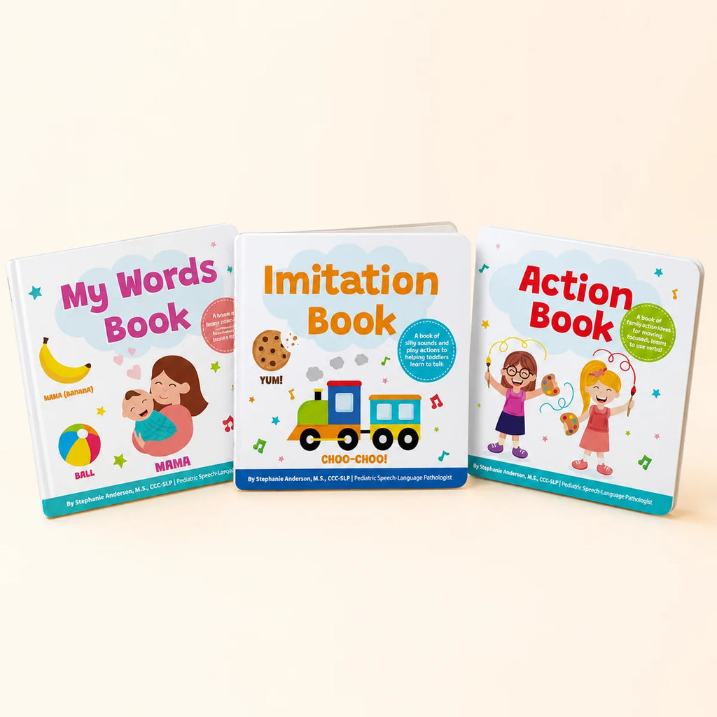 Early Speech Starter — 3 Book Bundle