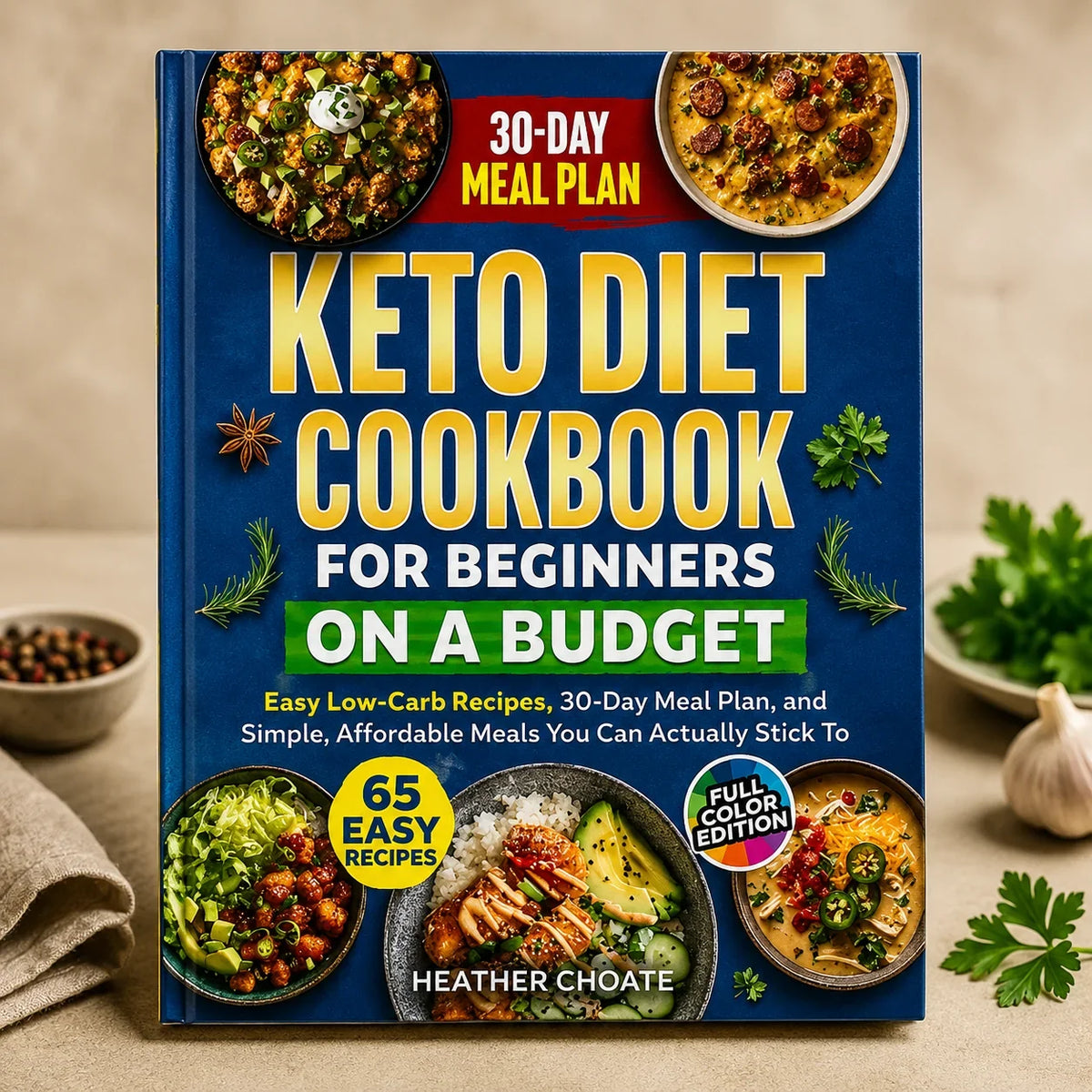 Keto Diet Cookbook For Beginners on a Budget