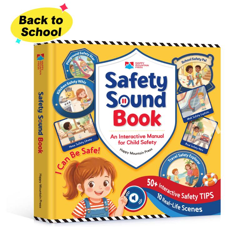 TIMETOME Safety Interactive Sound Book for Kids
