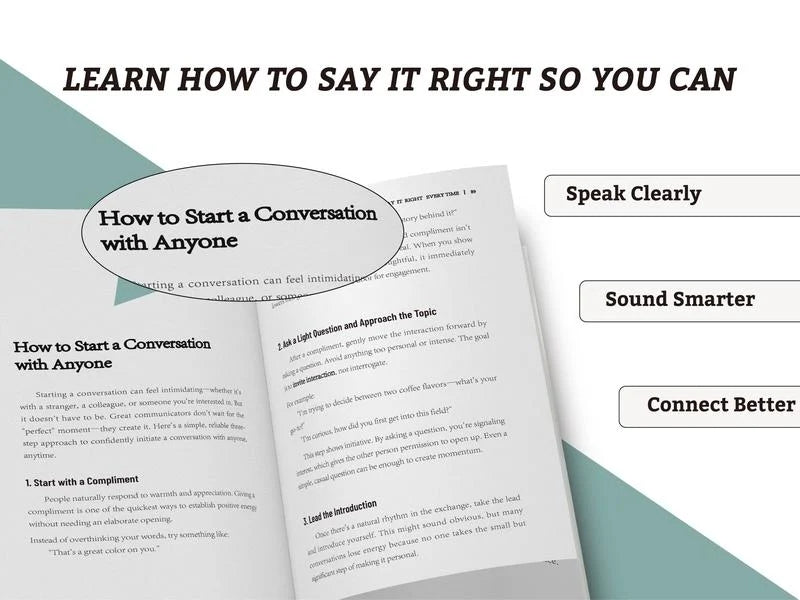 Say it Right.. Every Time - Master Communication